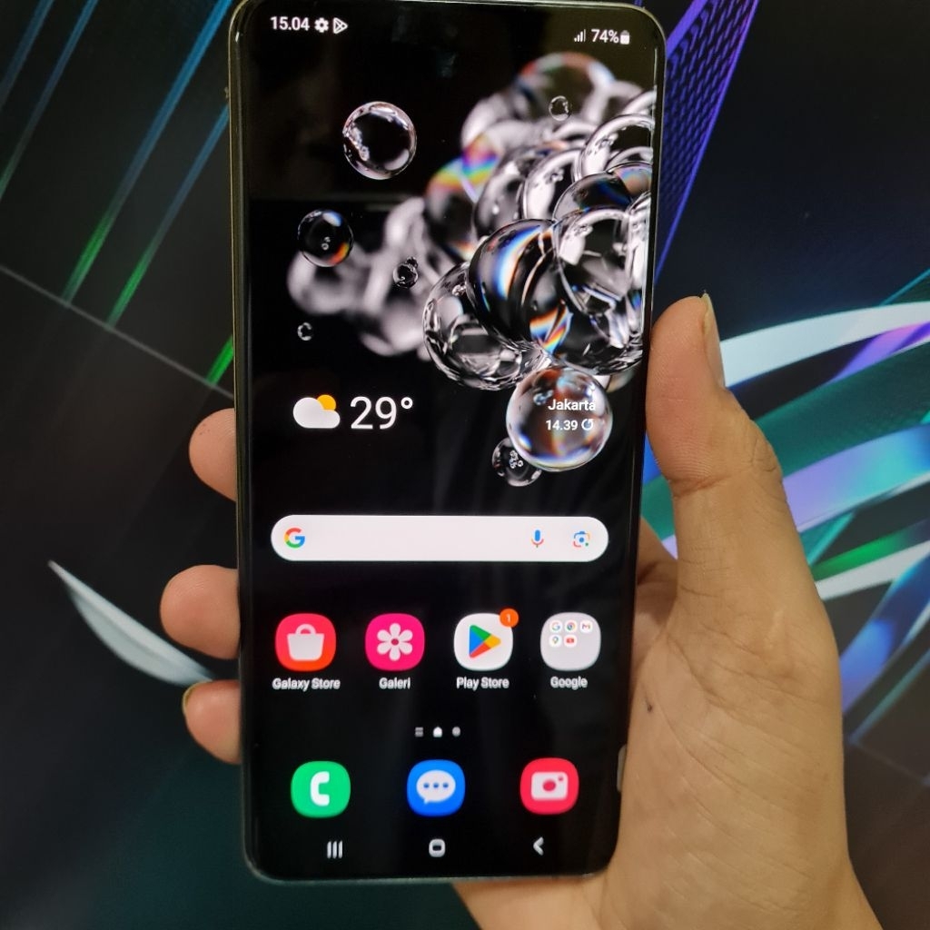 samsung s20 ultra 12/128 second resmi sein