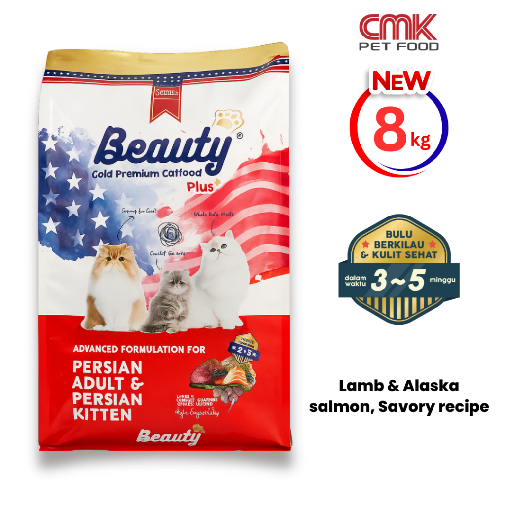 CMK Beauty Gold Plus Cat Food 8kg - Dry food Beauty Persian