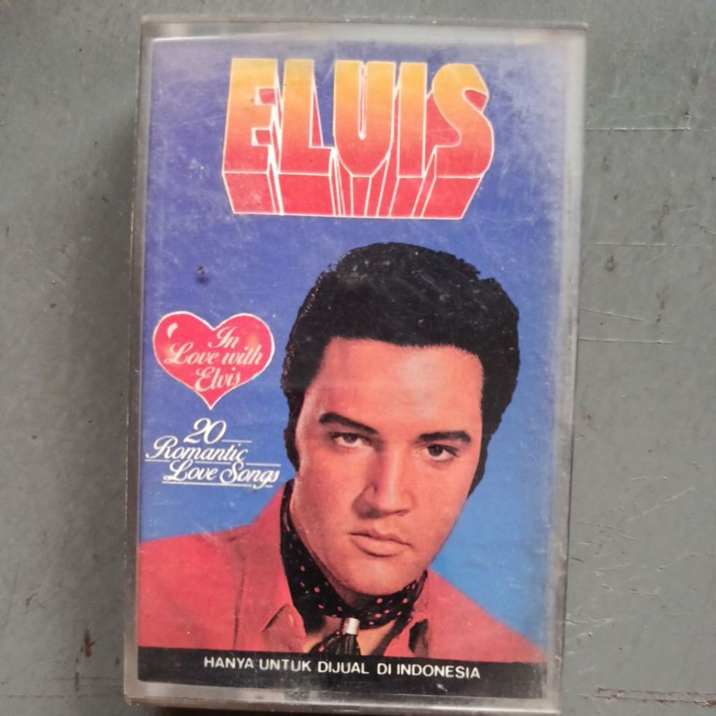 kaset lagu Elvis 20 Romantic Love Songs
