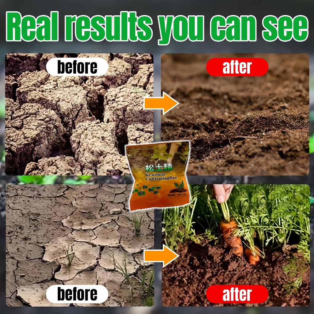 Liceriashop17 Katalis Pembenah Tanah Keras 25G Pupuk Penyubur Tanah Dan Tanaman Penyubur Tanah Untuk