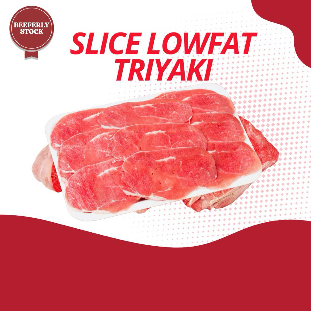

Slice teriyaki lowfat 500g