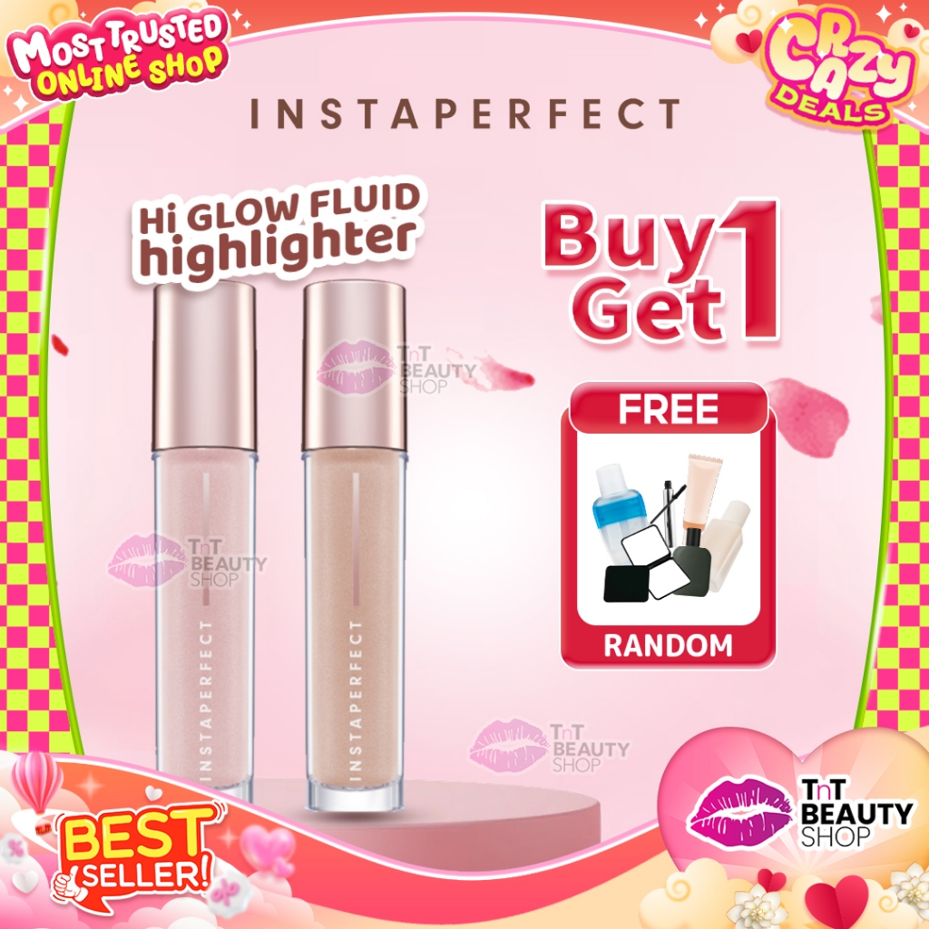 Instaperfect Hi Glow Fluid Highlighter 6ml (Buildable Intensity Pearlize Glow) | TnT Beauty Shop