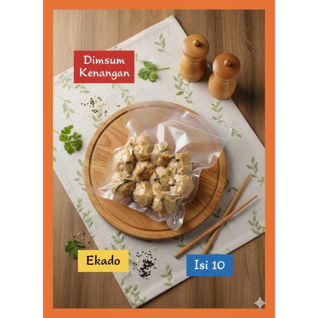 

Dimsum Ekado 10 pcs Dimsum Ayam Halal Premium Dimsum Kenangan