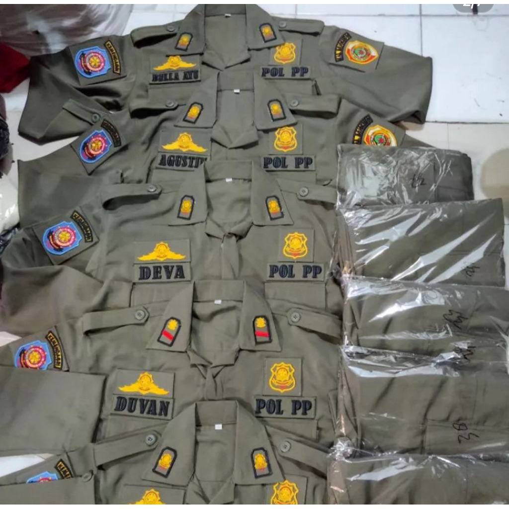 PROMO STELAN PdL Pol PP | SATPOL PP Terbaru Bahan Luster ASLI