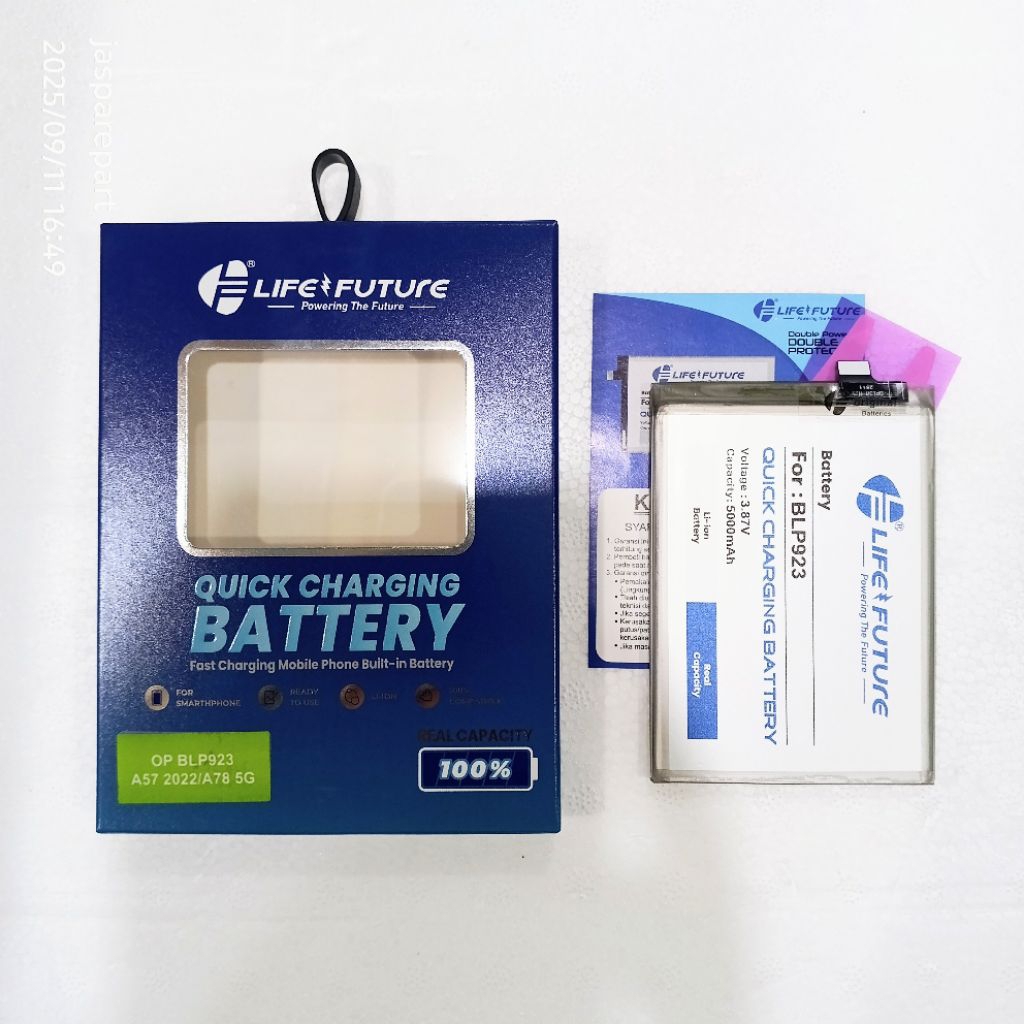 BATRE LF OPPO A57 2022 / BLP923 DOUBLE POWER
