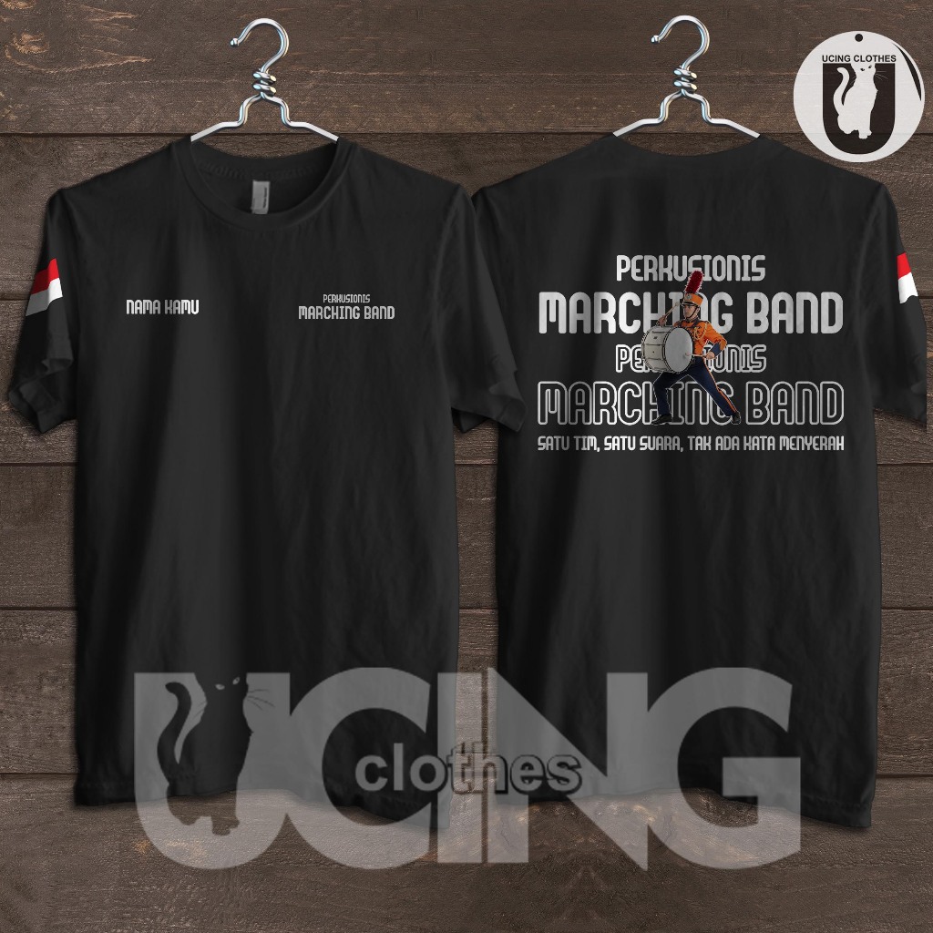 Kaos Baju Perkusionis Marching Band Gratis Nama Kaos Distro