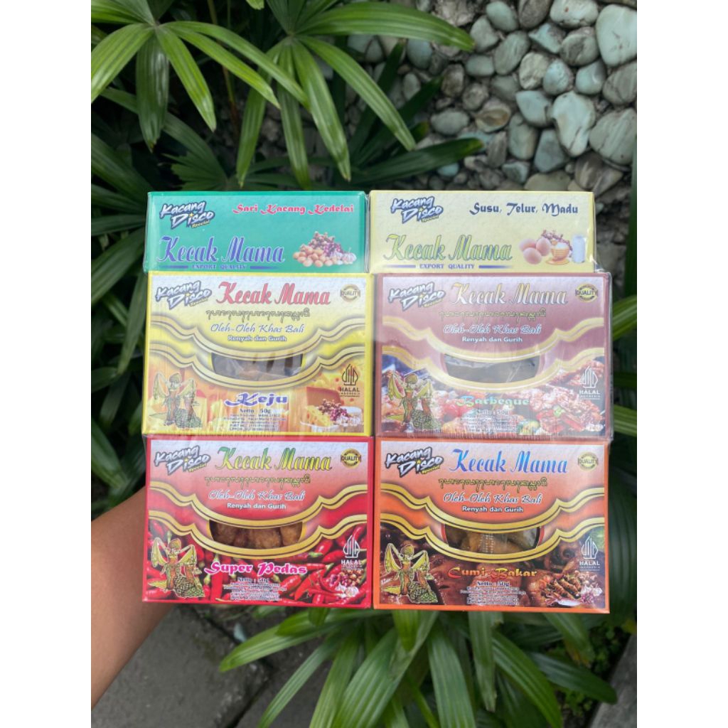 

KACANG DISCO KECAK MAMA ISI 10 KOTAK/RASA MURAH MERIAH PROMO!!