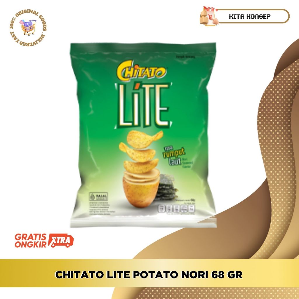 

CHITATO LITE SNACK NORI SEAWEED 68g