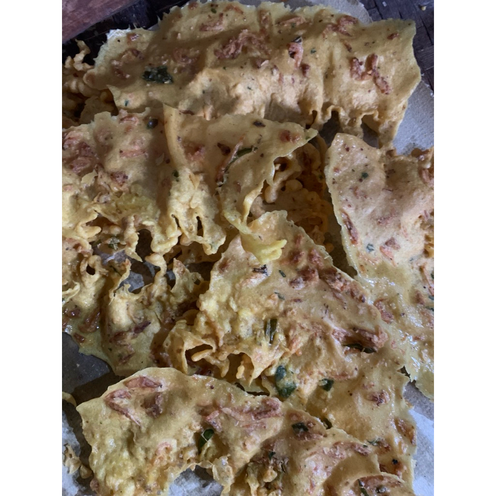 peyek ebi 500 gram / toples 5L