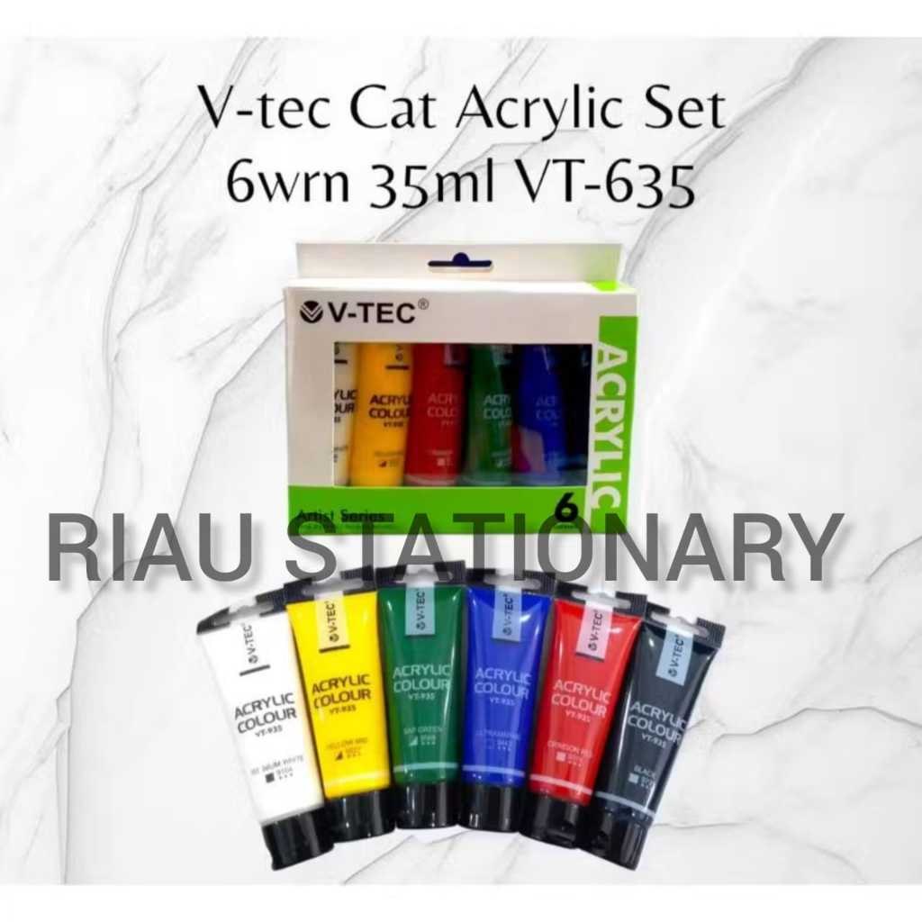 

V-TEC CAT ACRYLIC SET 6 WRN 35 ML