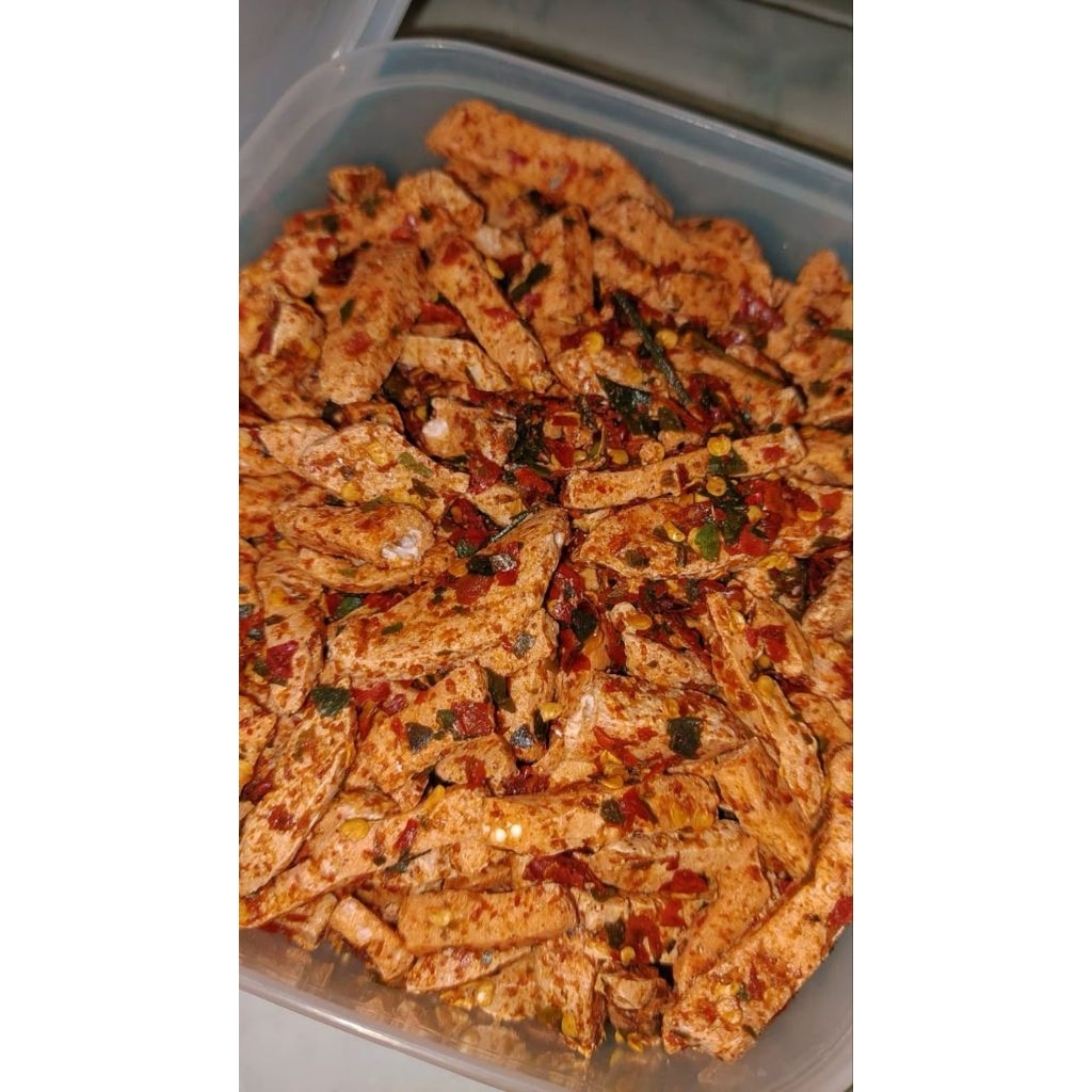 

BASRENG CHILI OIL DAUN JERUK,SEBRING CHILI OIL DAUN JERUK 250G