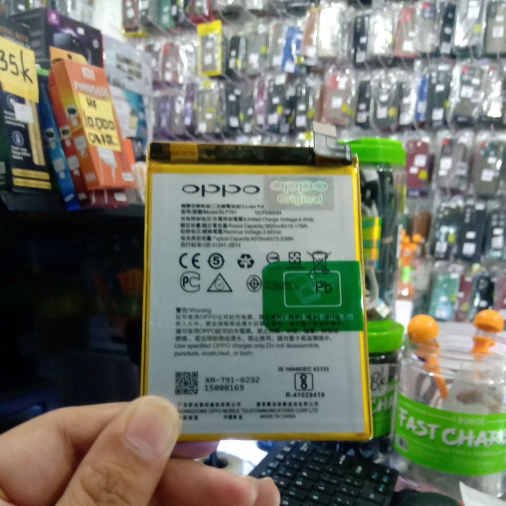 batre original Oppo Reno 4