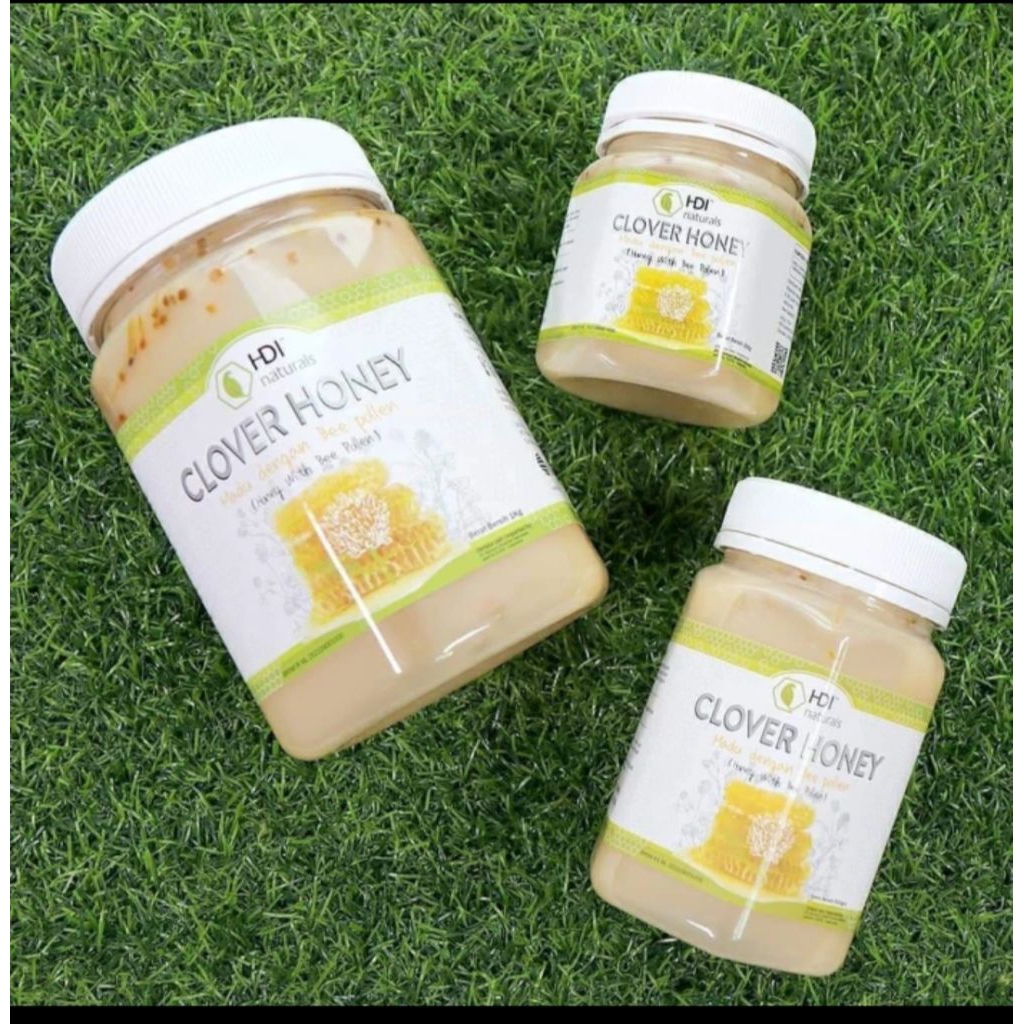 

madu clover honey 1kg gratis permen proliz