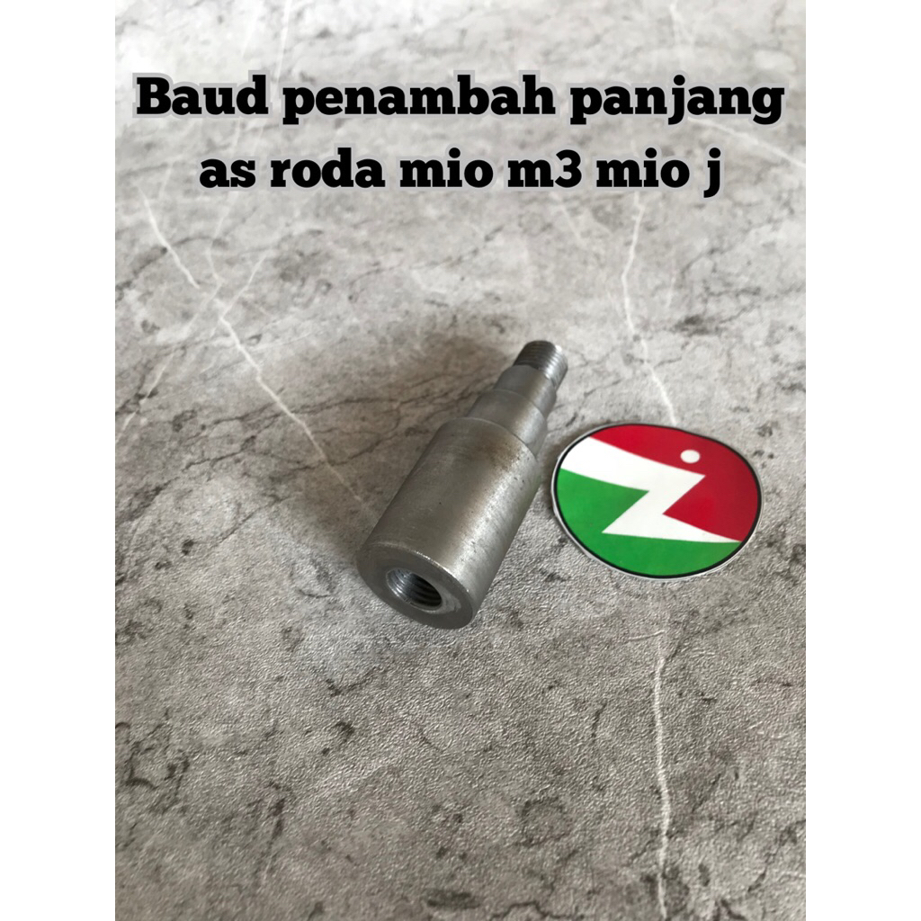 Baud sambungan as roda belakang yamaha mio,xride biar bisa dipasang arm/baud penambah panjang asroda