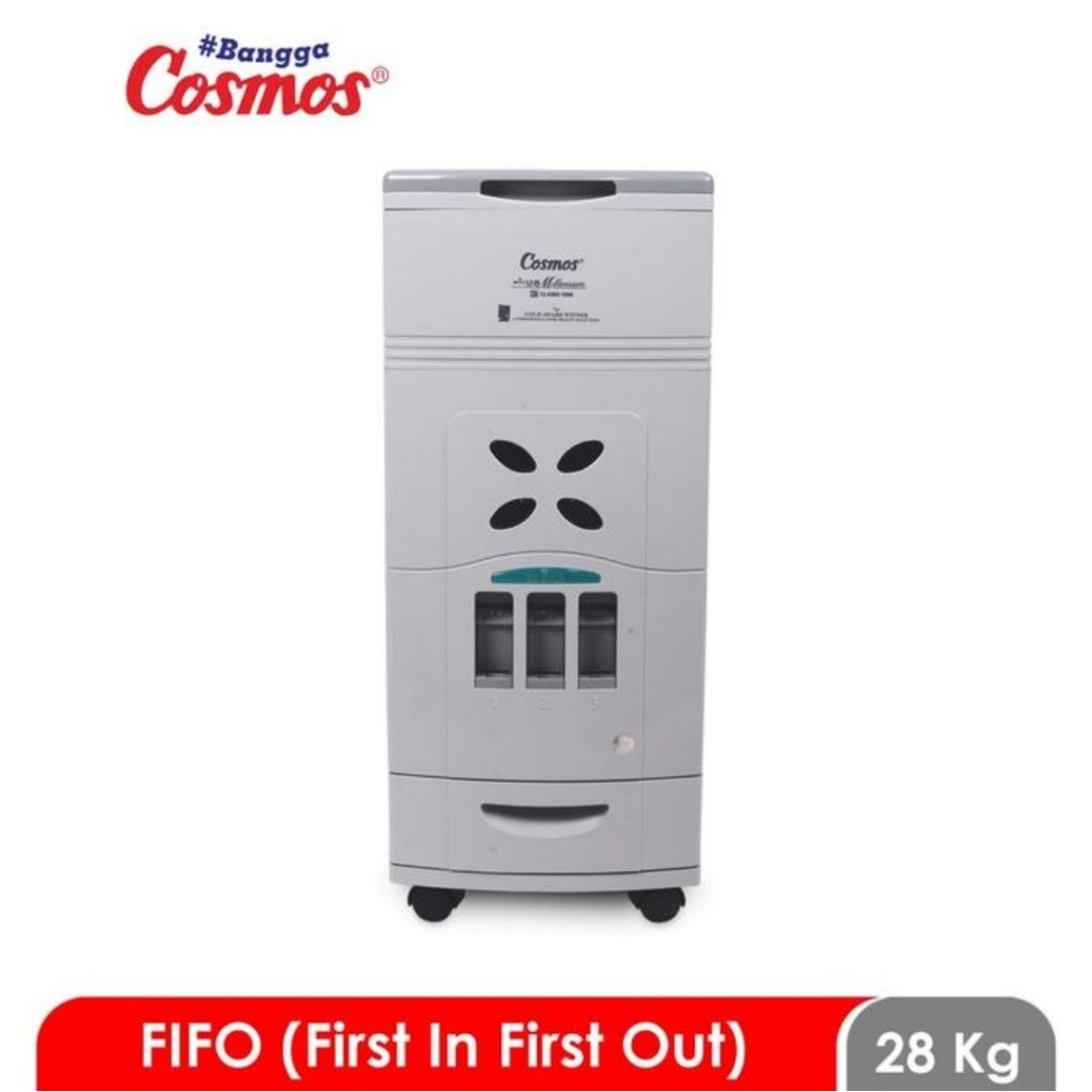 COSMOS RICE BOX TEMPAT PENYIMPANAN BERAS 28KG BIO28
