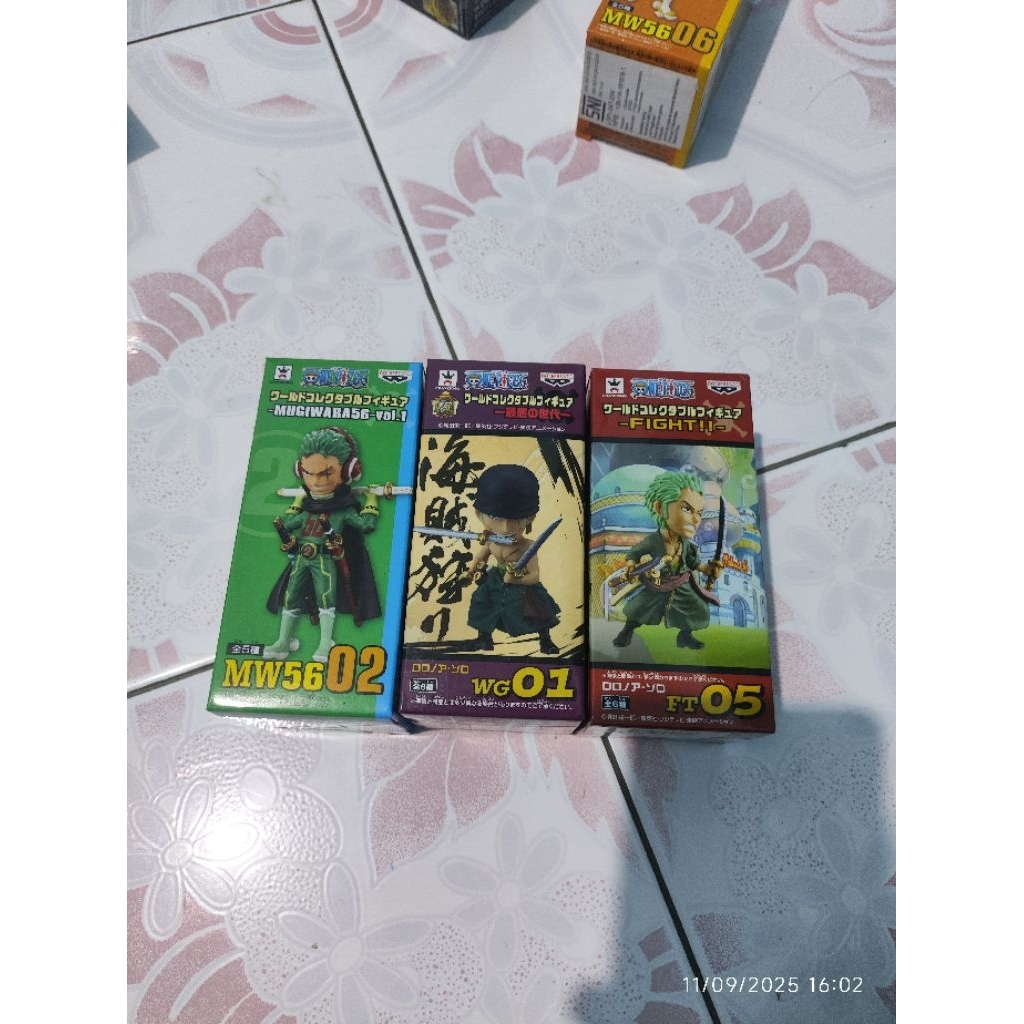 Wcf Roronoa zoro wg01 wg 01 worst generation germa fight sanji original