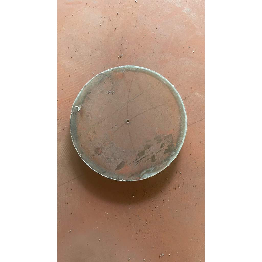 Besi Plat Bulat Tebal 10mm Diameter 170mm 1pcs