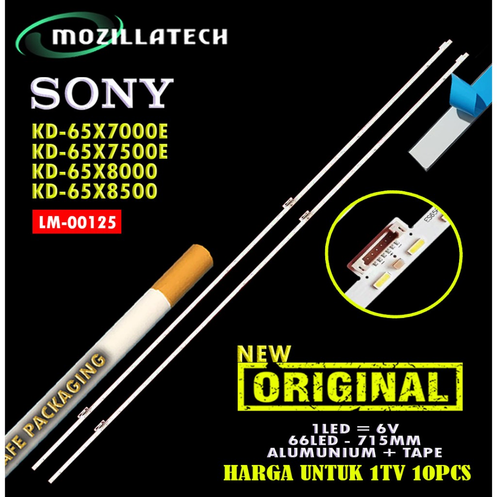BACKLIGHT TV SONY KD-65X7000E KD-65X7500E KD-65X8000 KD-65X8500  ST0650A58_66LED_R_REV03_161114