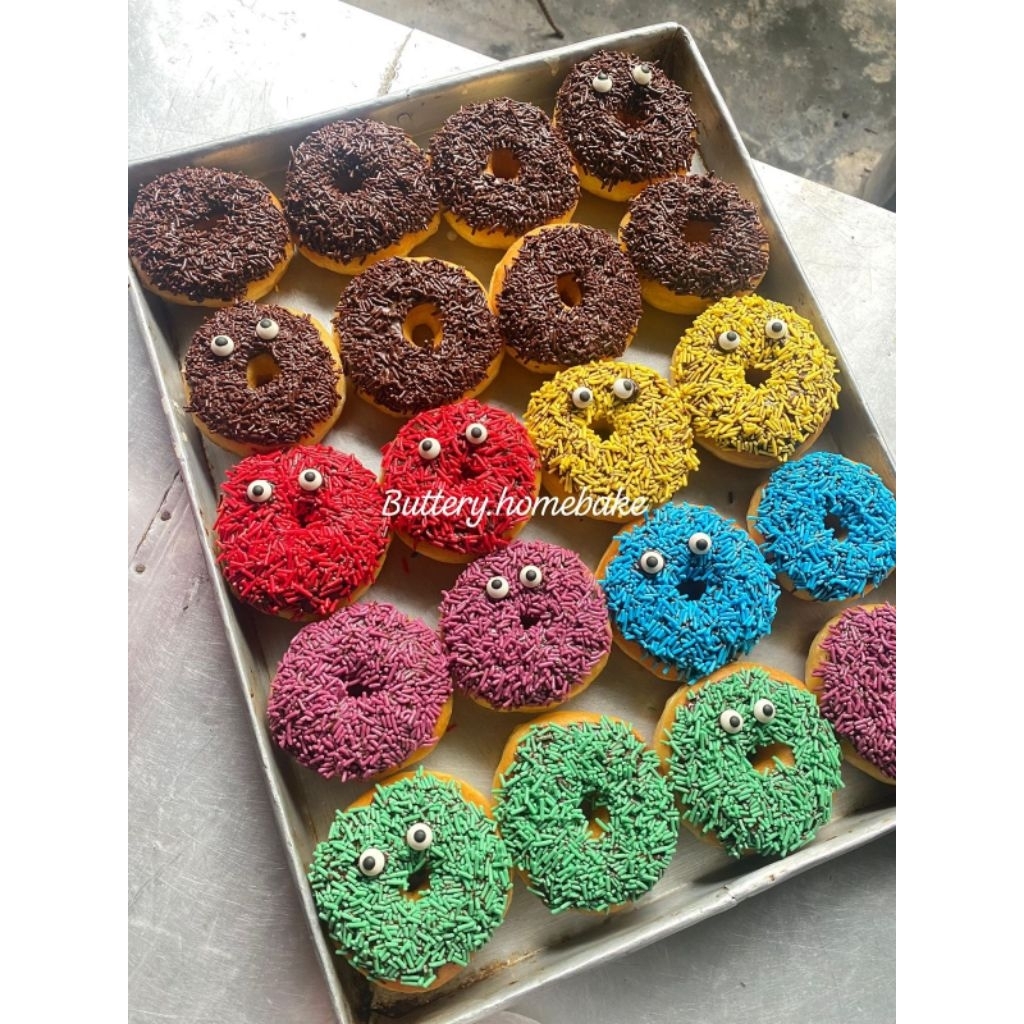 BUTTERY DONAT KENTANG ISI 6