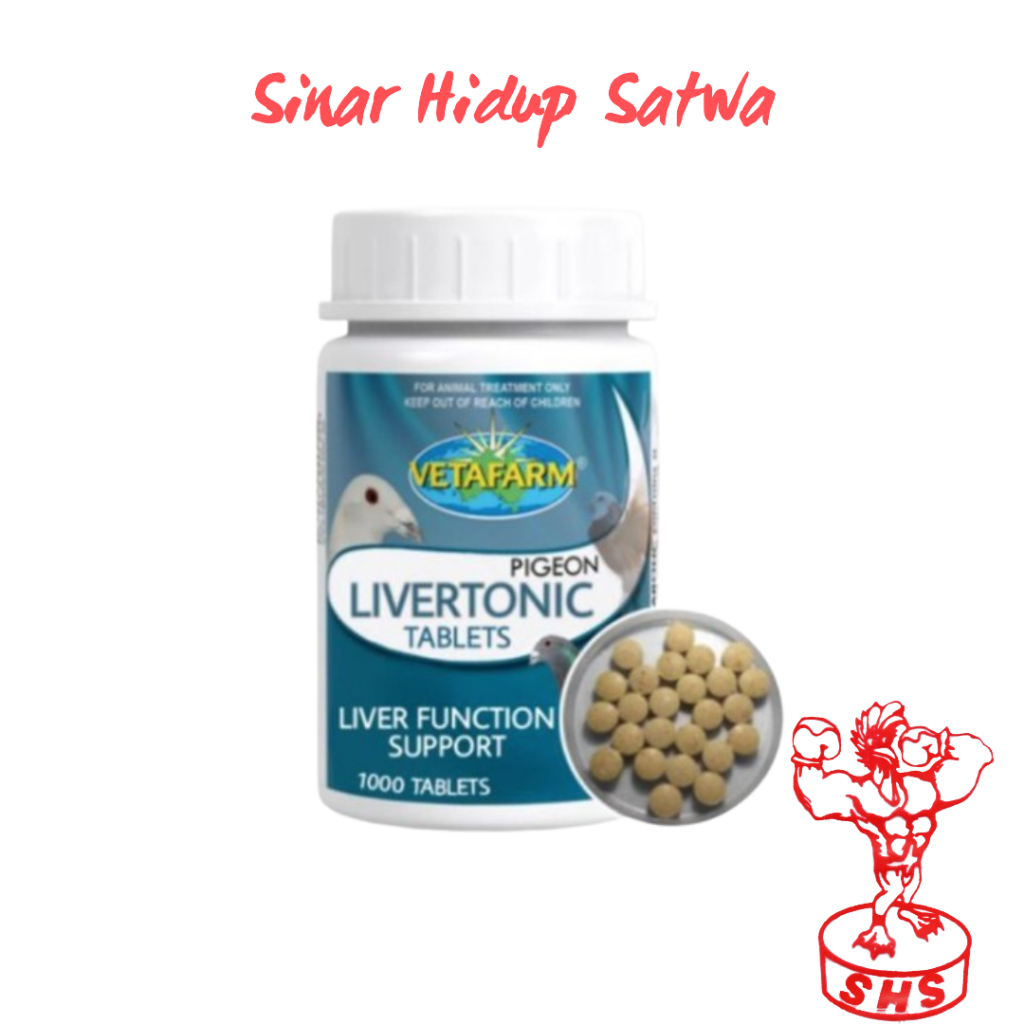 Livertonic Vetafarm Original untuk burung merpati