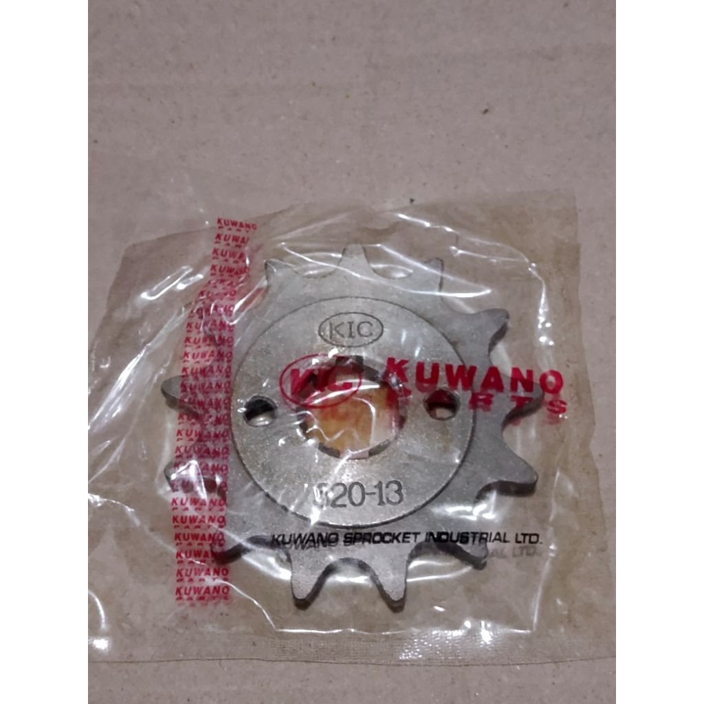 GIR GEAR DEPAN HONDA TIGER REVO LAMA 520 13 T KUWANO
