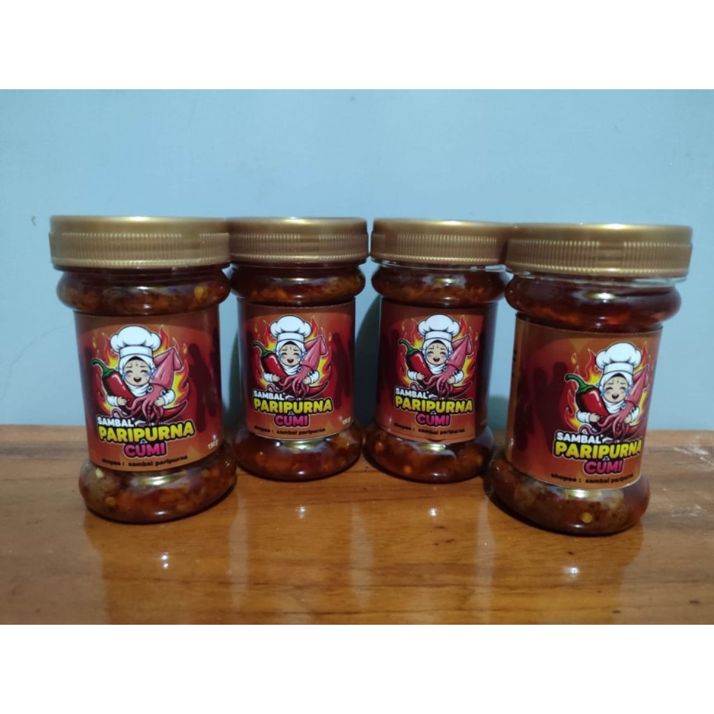 

SambalCumi150gr|100%HomeMade|Cumi segar|PedasGurihMantap
