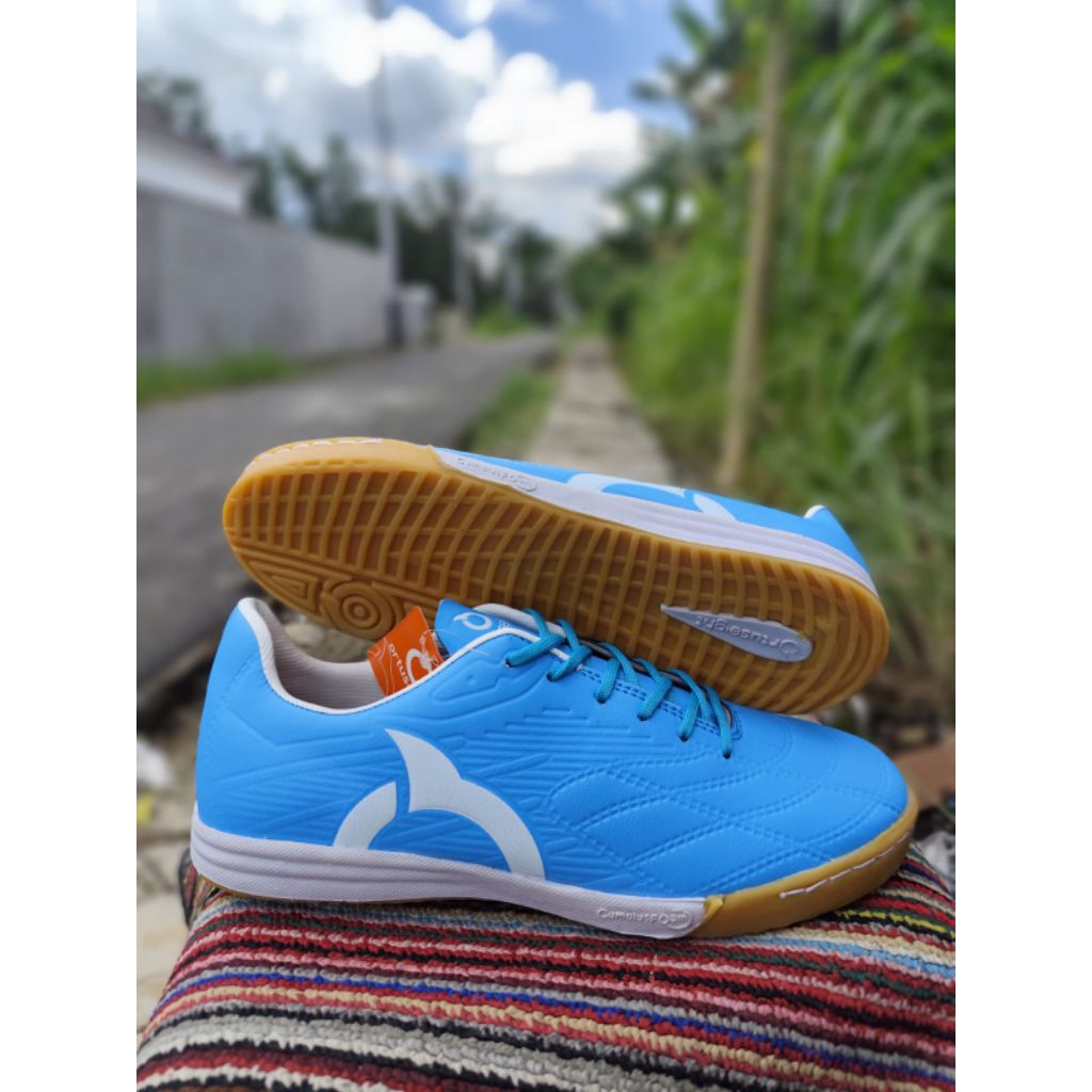 SEPATU FUTSAL OLAH RAGA  ORTUS SPACS REAL PITC DISOL DEPAN PREMIUM MURAH COD PONTIANAK