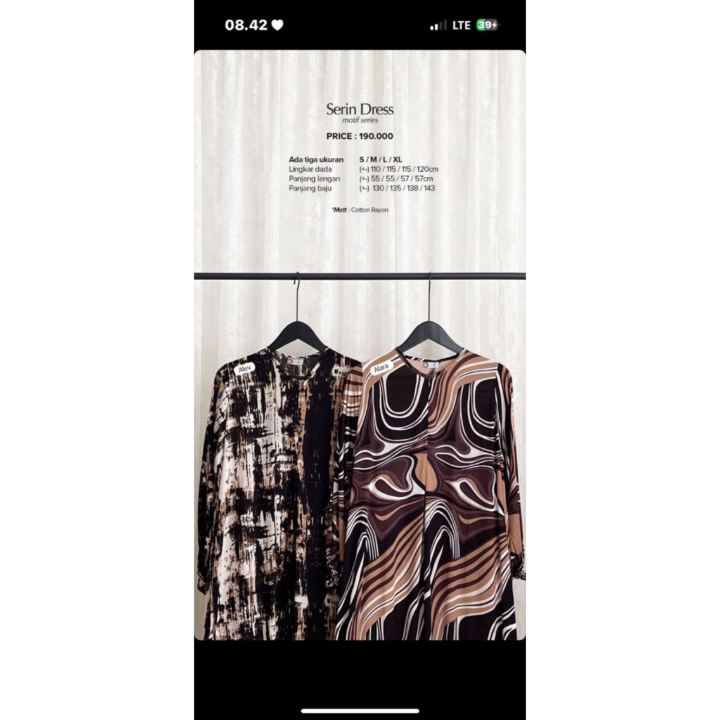 [PRELOVED] Dress Daily Khalewale Alev size L