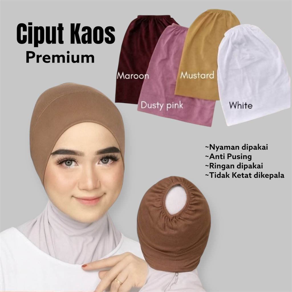 Ciput Kaos Premium.