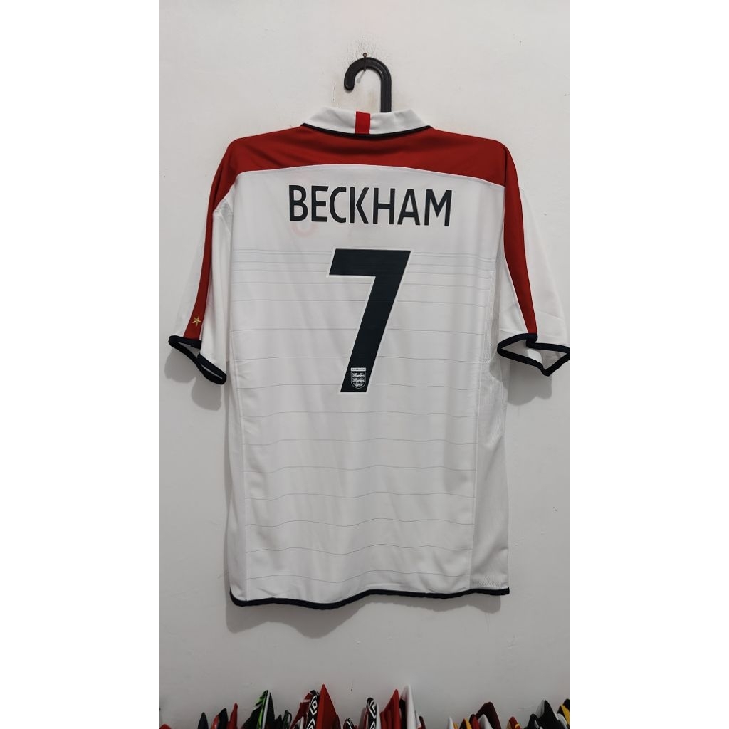 jersey retro England Beckham size XL