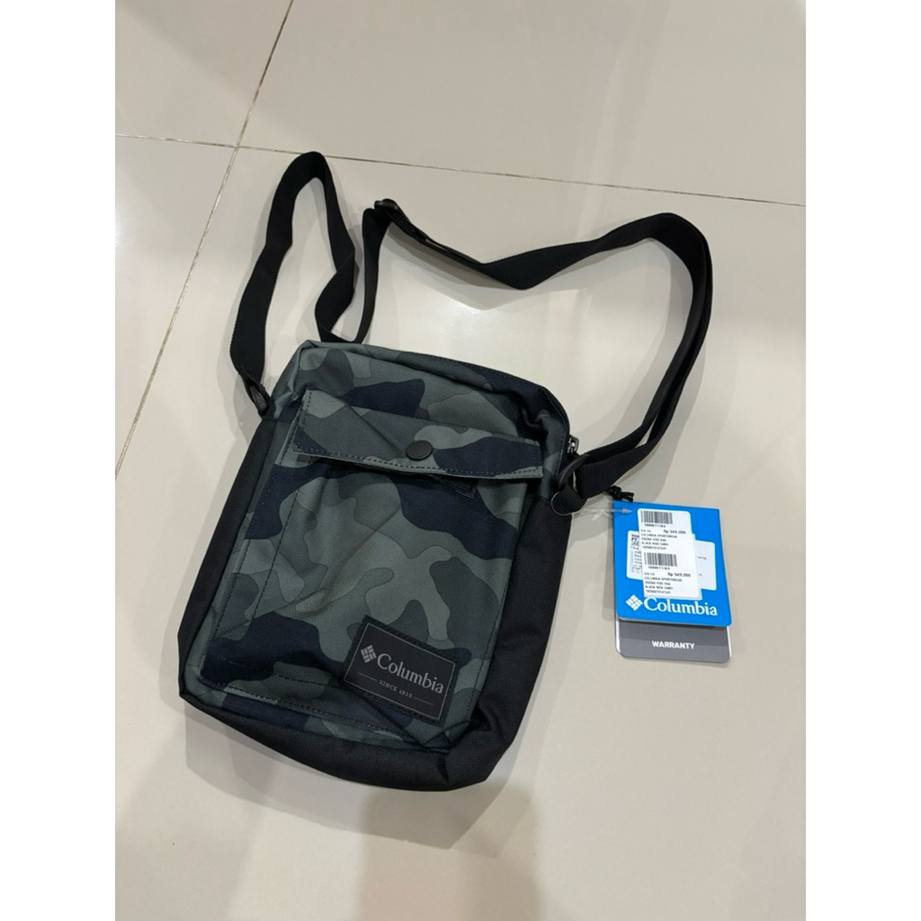 tas selempang shoulder columbia zigzag side bag