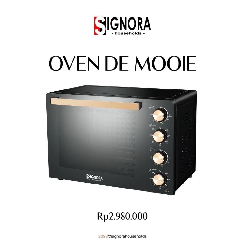 Oven De Mooie Signora/Oven listrik/Oven Signora