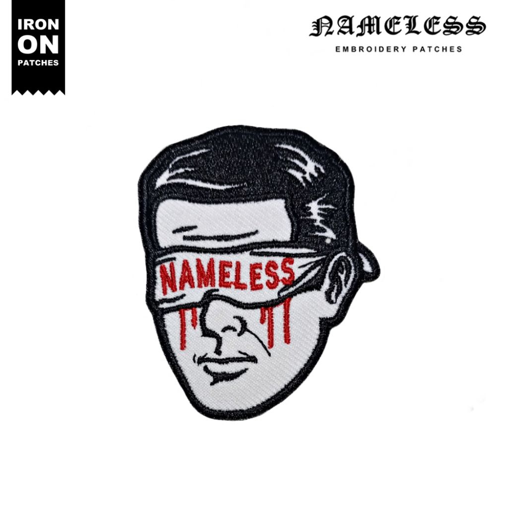 Victim Embroidery patch/patch bordir