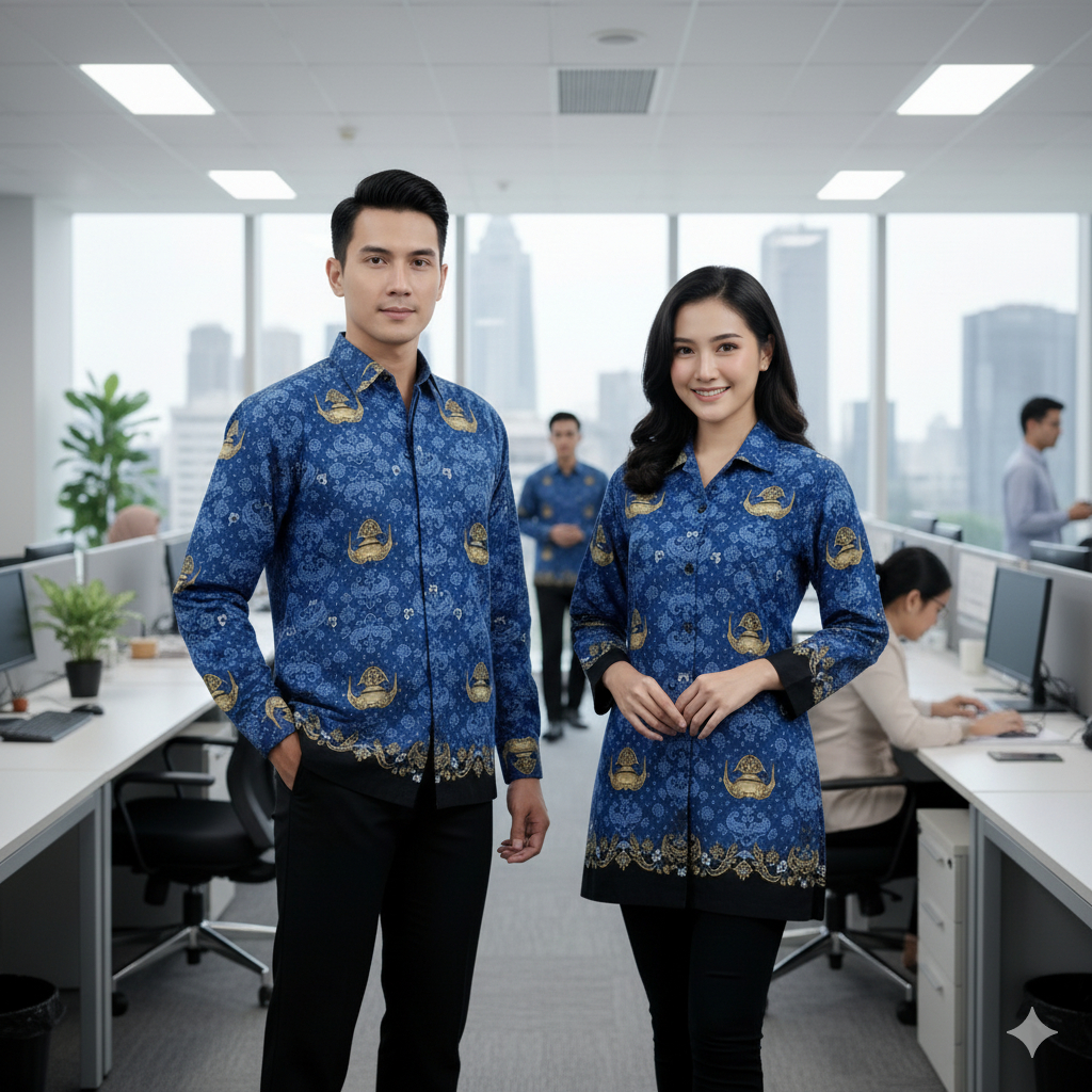 Baju Batik Kopri Pria & Wanita
