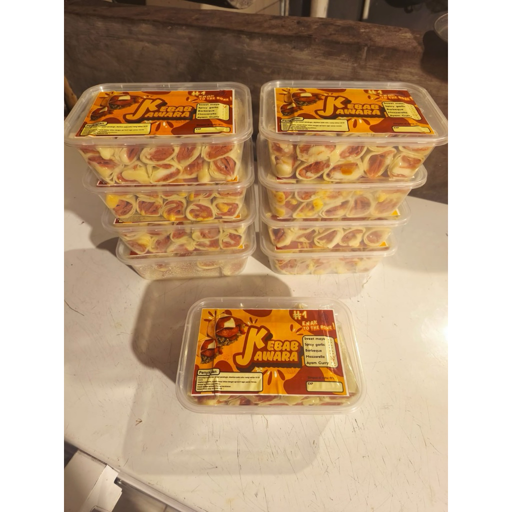

KEBAB SAPI FROZEN ISI 10pcs // RASA MOZARELLA CHEESE