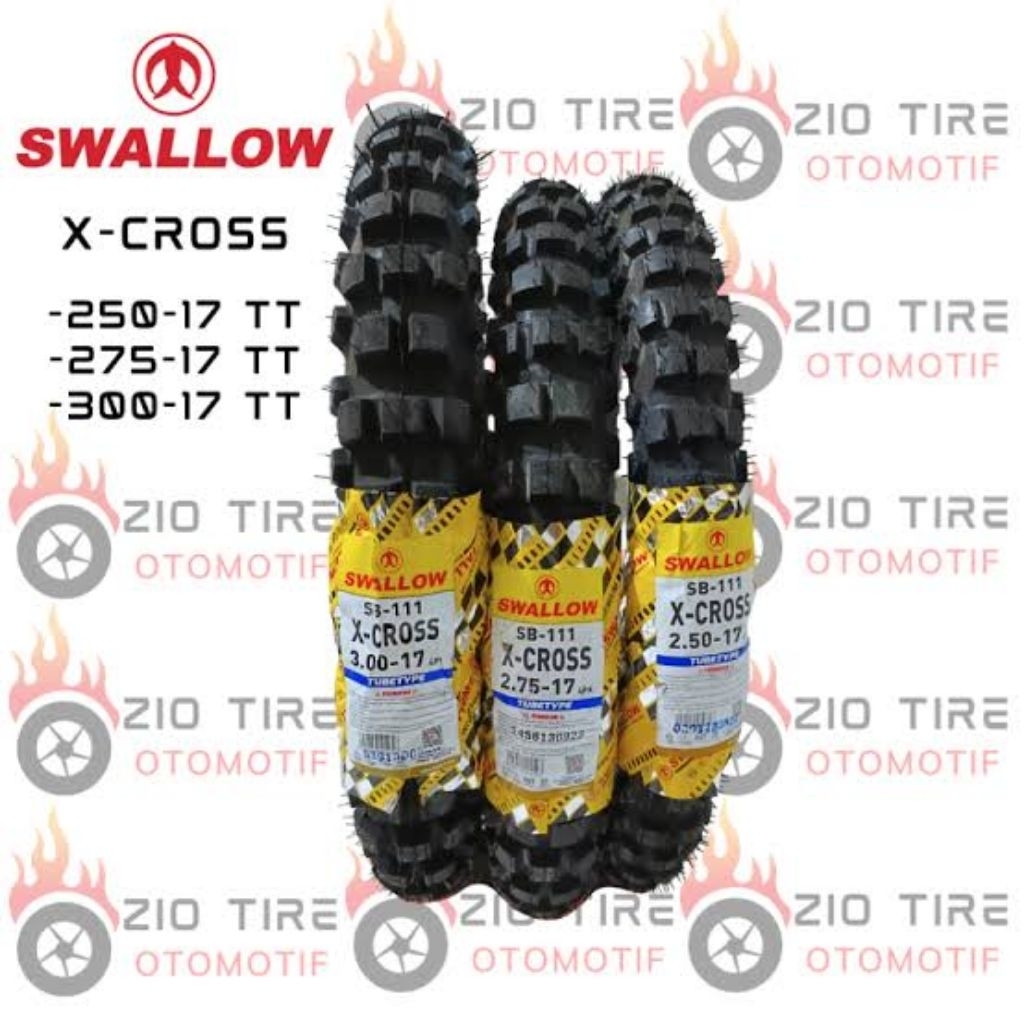 Ban luar motor swallow X Cross 250-17 275-17 & 300-17