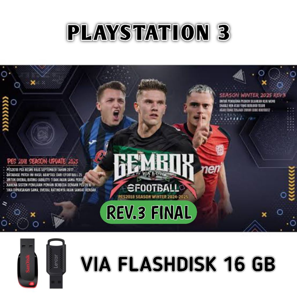 Gembox Patch Game Ps 3 Update Terbaru Untuk Ps3 Hen Dan Cfw Via Flashdisk