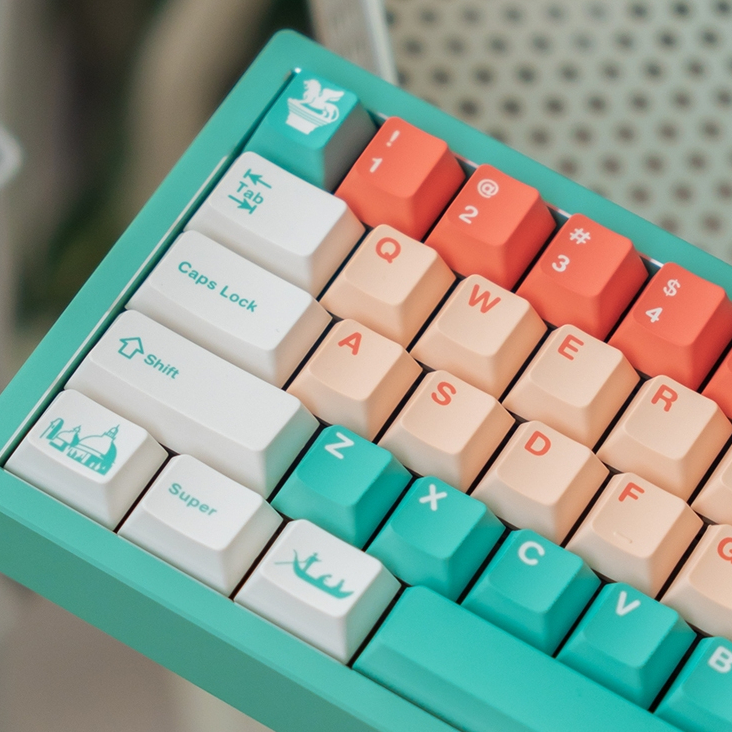 Keycaps FBB Venice Cherry Profile PBT Dye Sub