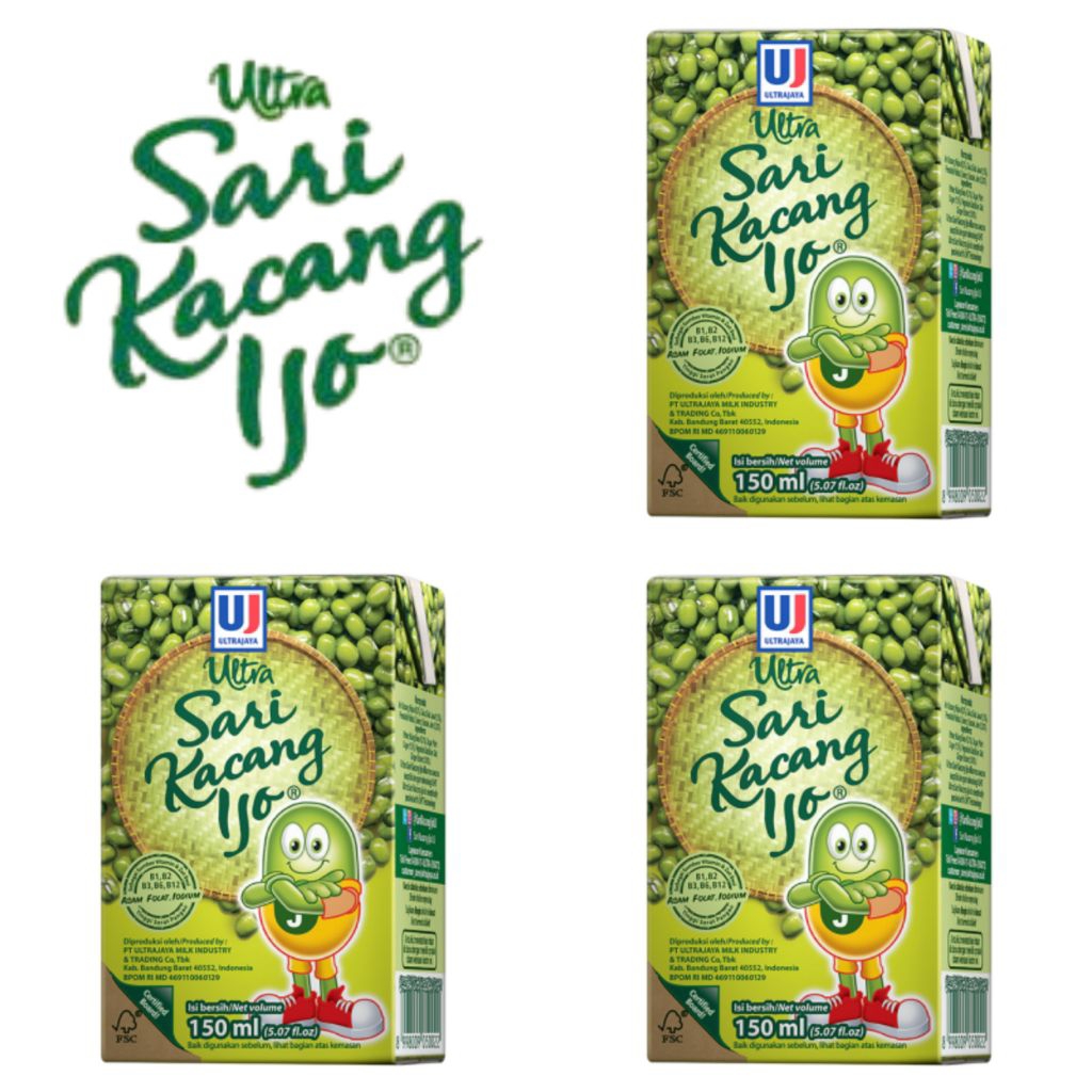 Ultra Sari Kacang Ijo 150 Ml