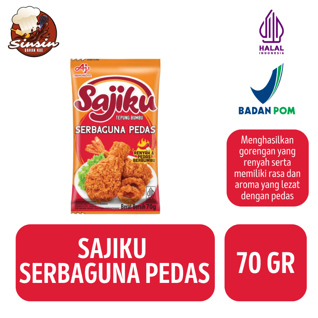 

Sajiku Serbaguna Pedas [70GR]
