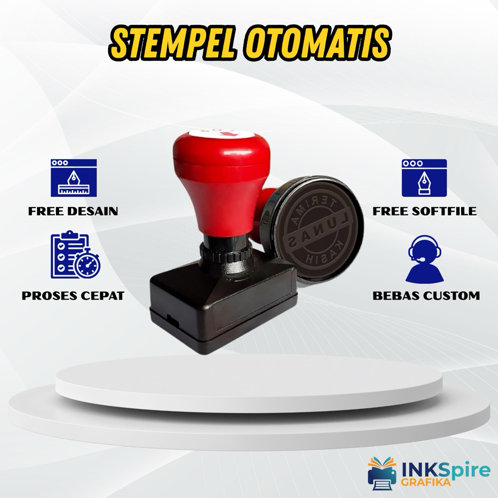 Stempel custom otomatis/Stempel otomatis warna