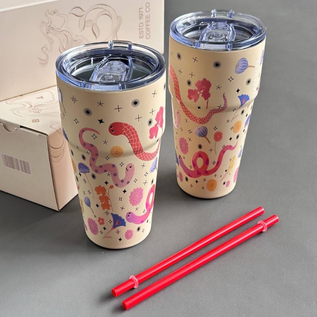 STARBUCKS SNAKE THUMBLER