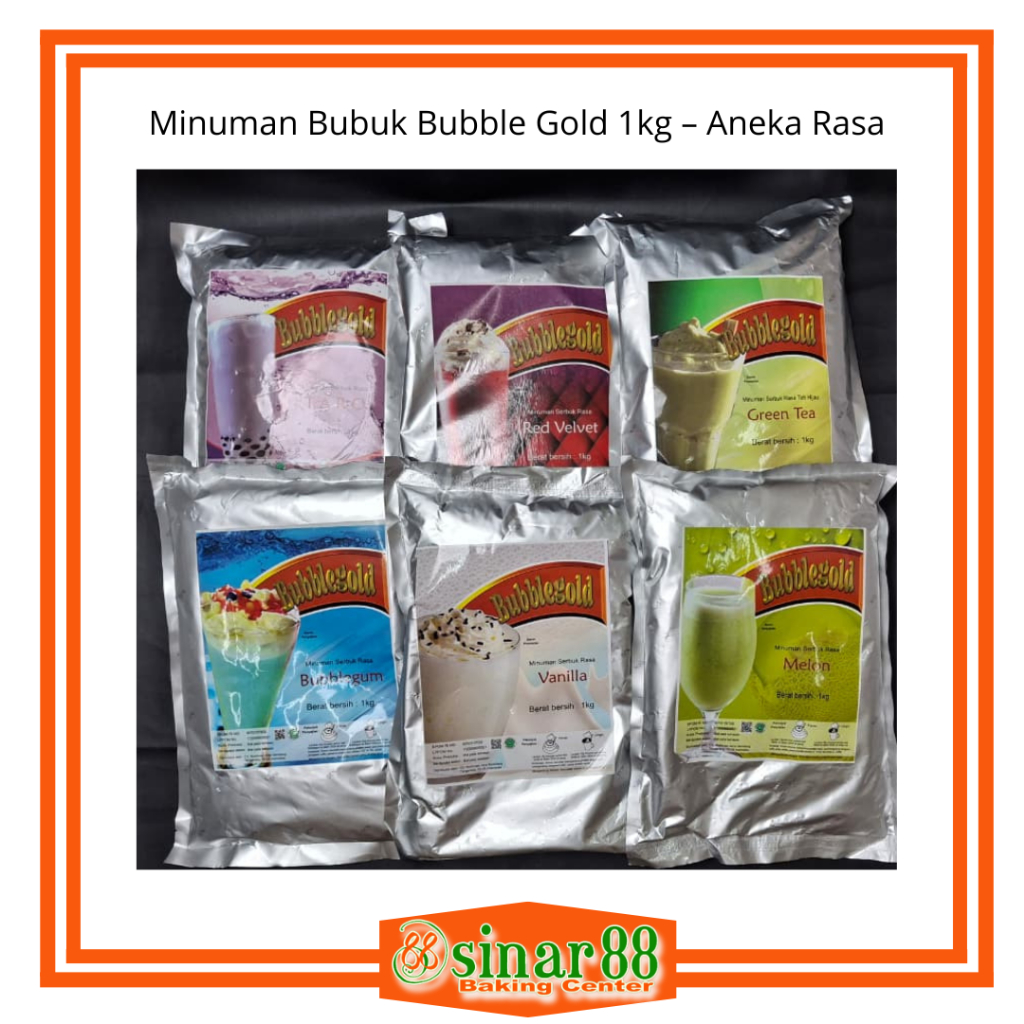 

Bubble Gold 1kg Minuman Bubuk – Aneka Rasa