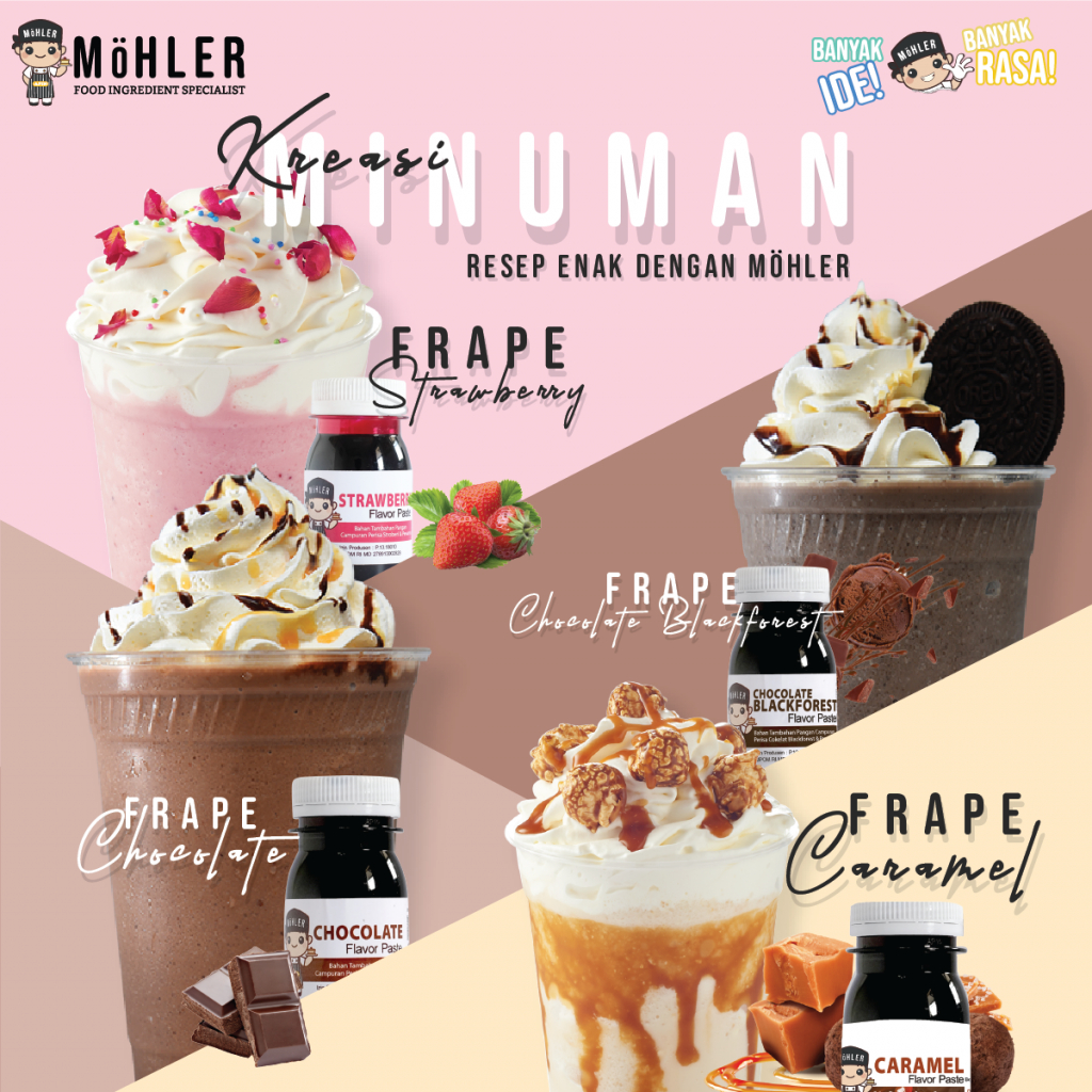 

MOHLER 60ML PASTA PERISA PEWARNA ANEKA RASA DAN AROMA UNTUK MAKANAN DI MINUMAN