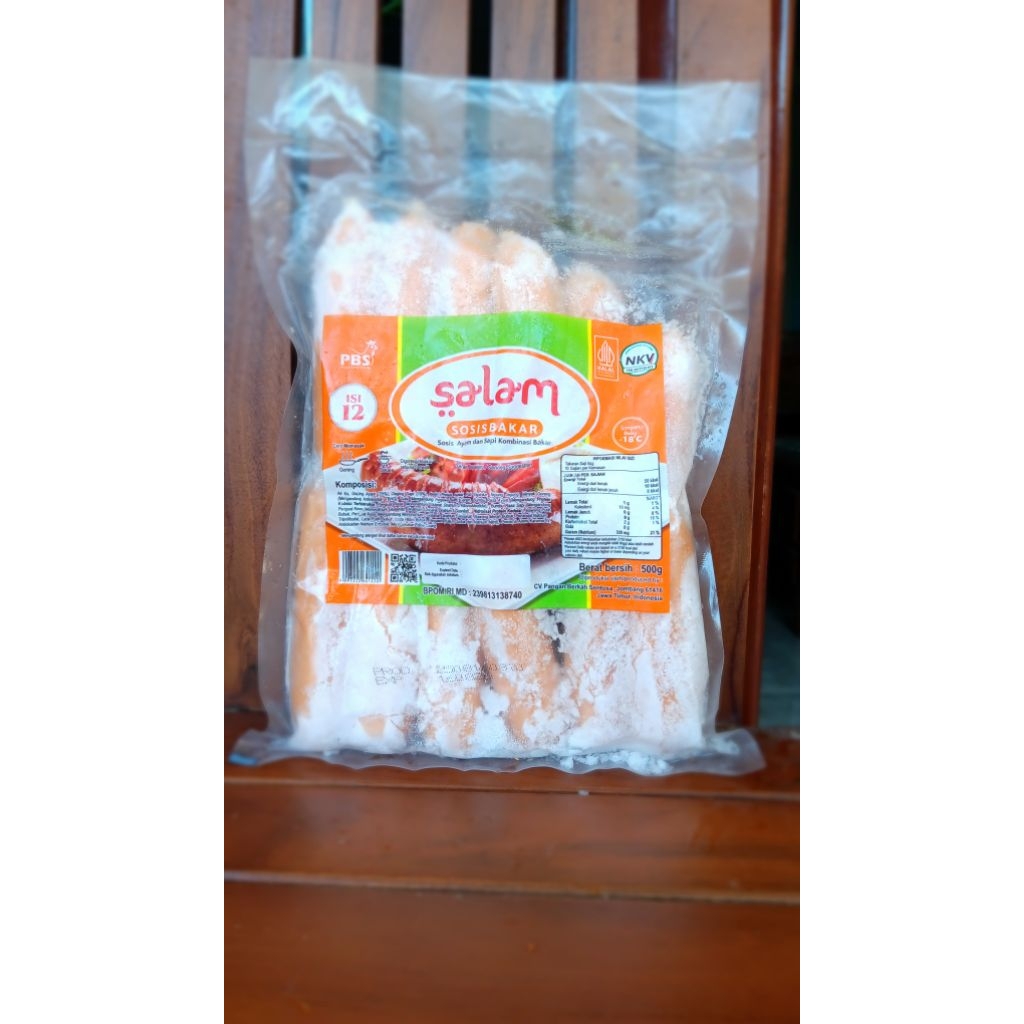 salam Sosis Bakar isi 12