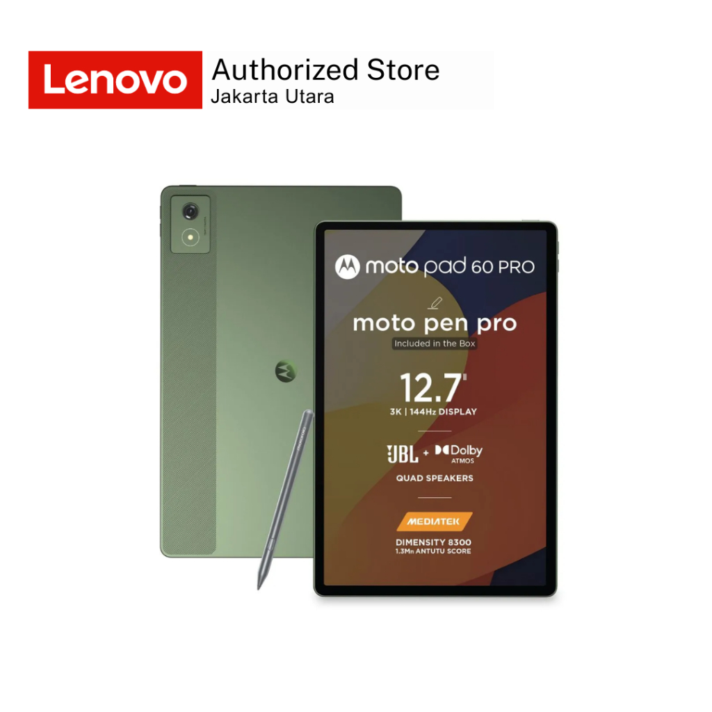 Lenovo Motopad Pro 12.7 inch 3K 144Hz WiFi Only Garansi Resmi