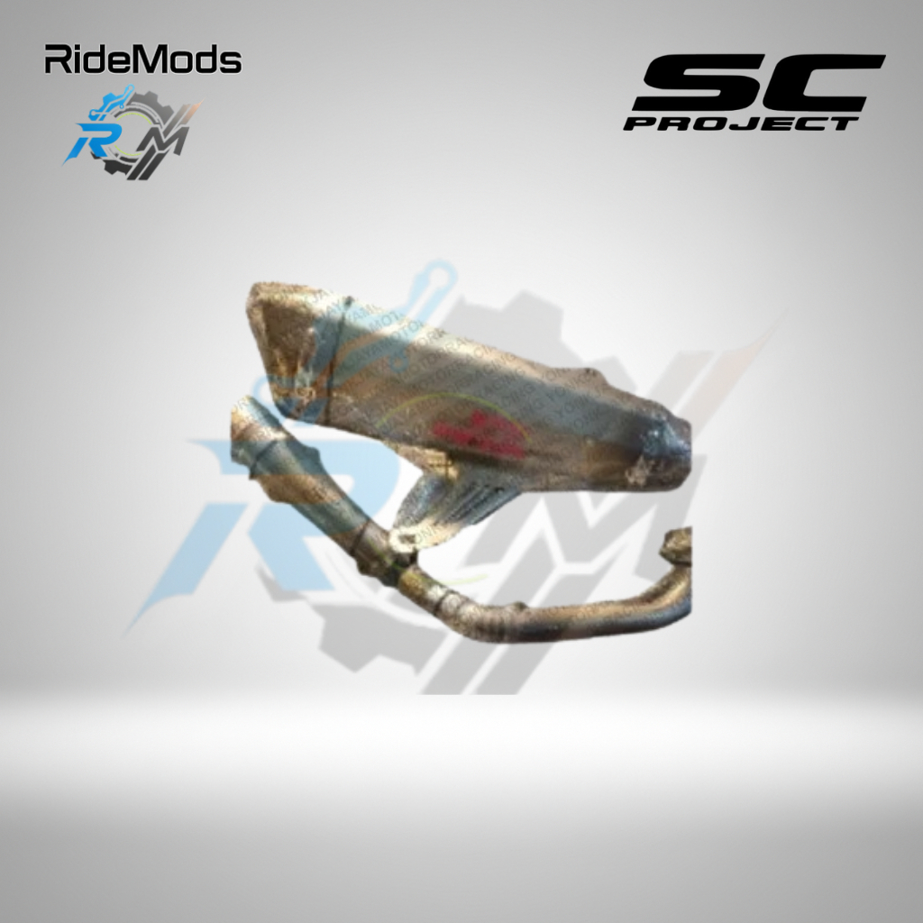 KNALPOT SC MOTO TITANIUM XMAX 300CC