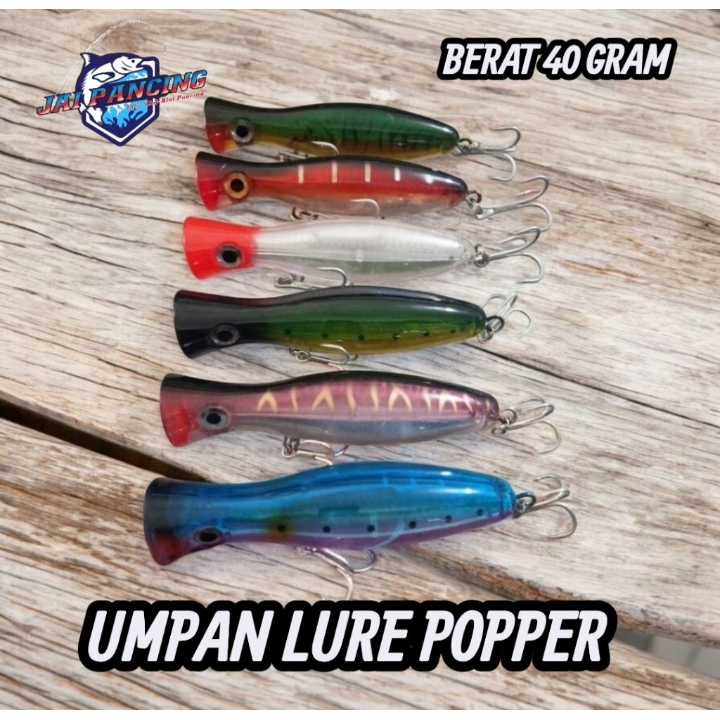 UMPAN PANCING LURE POPPER 40 GRAM