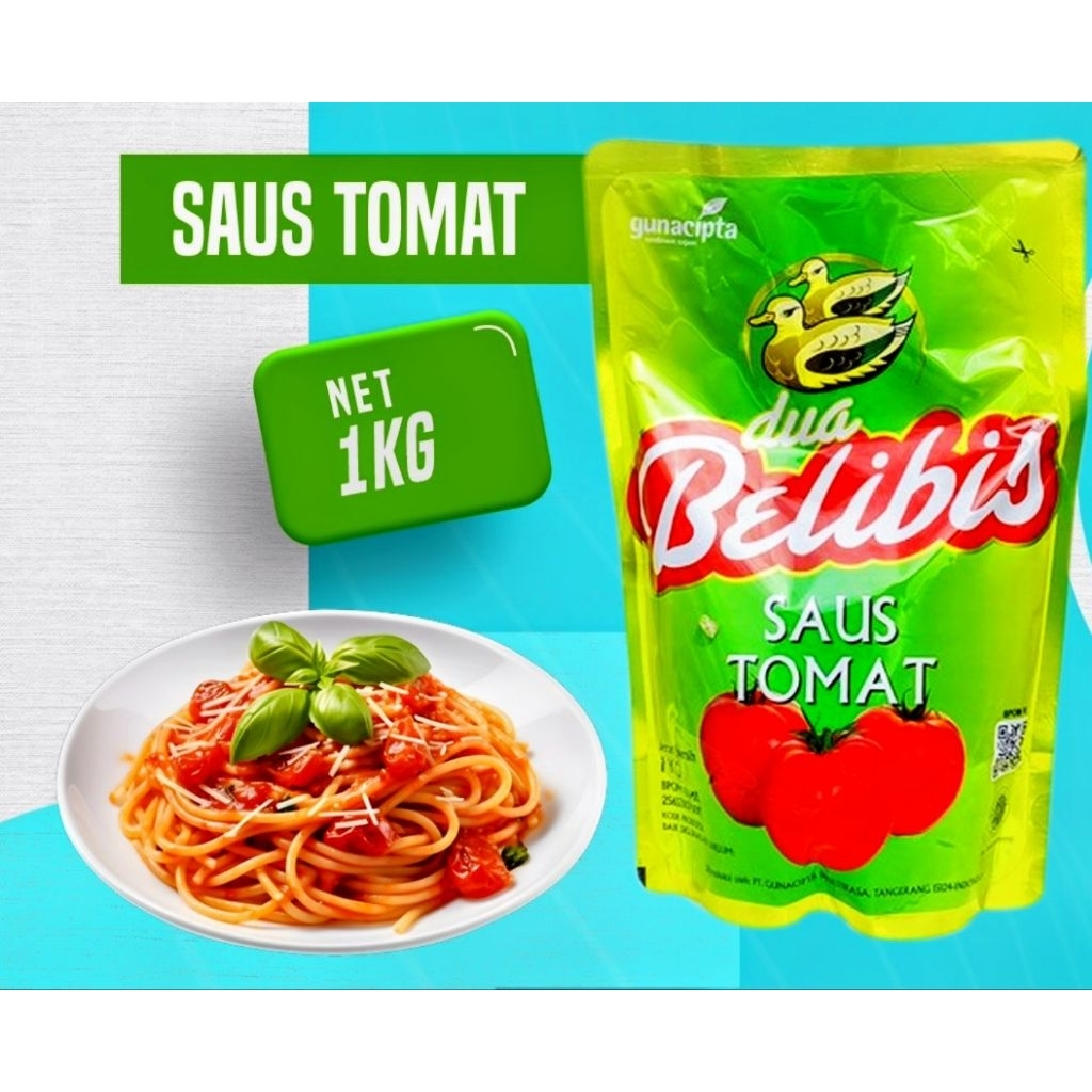 

SAOS TOMAT BELIBIS 1KG / BELIBIS TOMAT 1KG / SAUS TOMAT BELIBIS