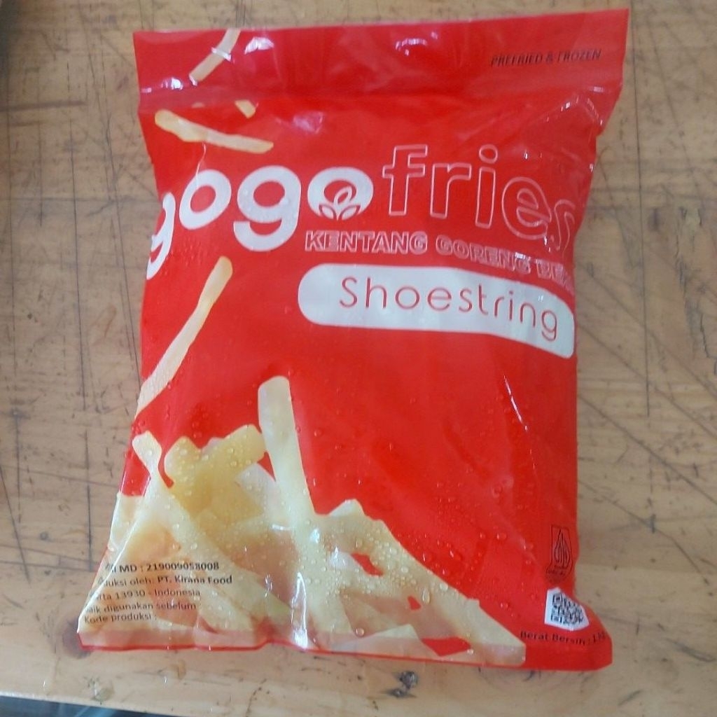 

GOGO KENTANG FRIES SHOESTRING 1KG